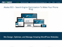Tablet Screenshot of akseo.com